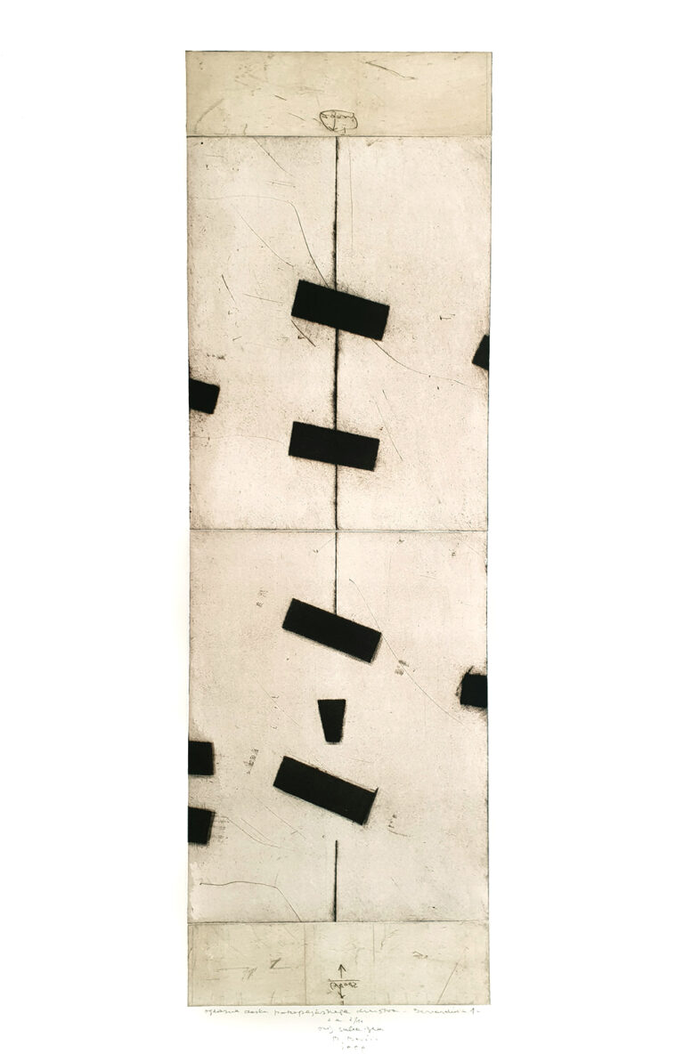 Borcic-Bogdan_Oglasna-deska-potapljaskega-drustva-Bernardin-1_suha-igla_1999_105x71_