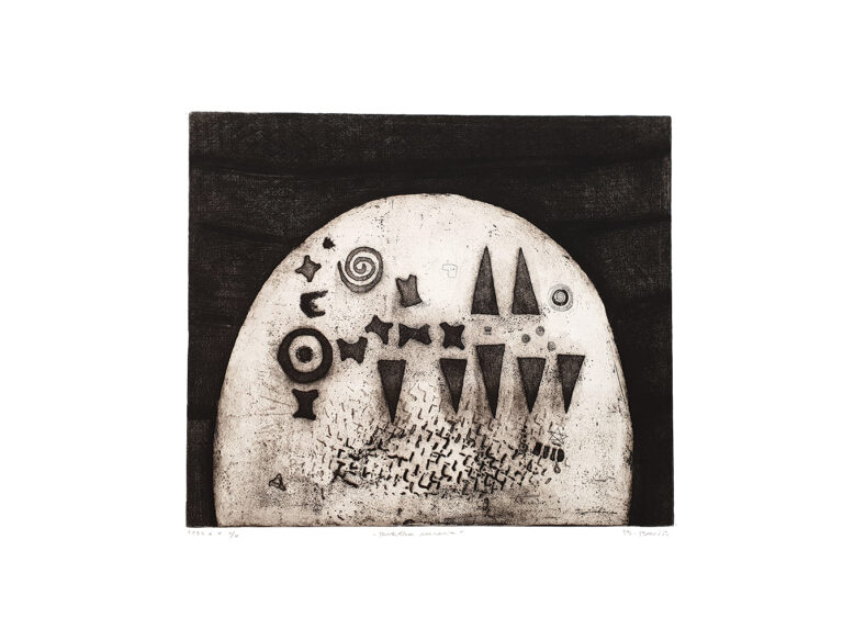 Borcic-Bogdan_Ribiska-mreza_kombinirana-tehnika_1963_64x86_