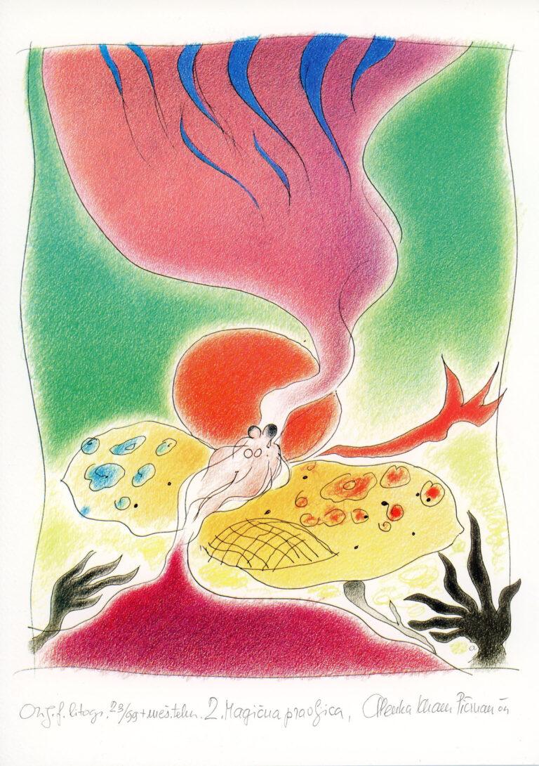 Picman-Kham-Alenka-Magicna-pravljica-kombinirana-tehnika-30-x-22-2004-1