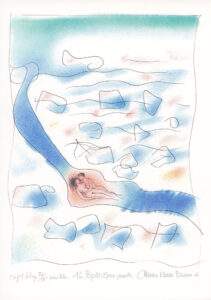 Picman-Kham-Alenka-Poplavljeno-mesto-kombinirana-tehnika-30-x-22-2004