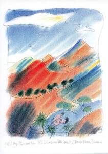 Picman-Kham-Alenka-Posveceno-Matmati-kombinirana-tehnika-30-x-22-2004