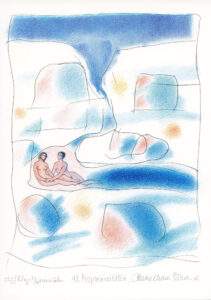 Picman-Kham-Alenka-Praprebivalisca-kombinirana-tehnika-30-x-22-2004