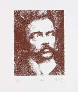 Pirnat Janez_Ivan Cankar_serigrafija_60x50cm_1996_DSF0756