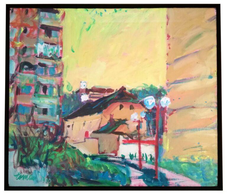 Vran-Tomo_Ljubljana_akril-na-platnu_605x705_-e1516192817838