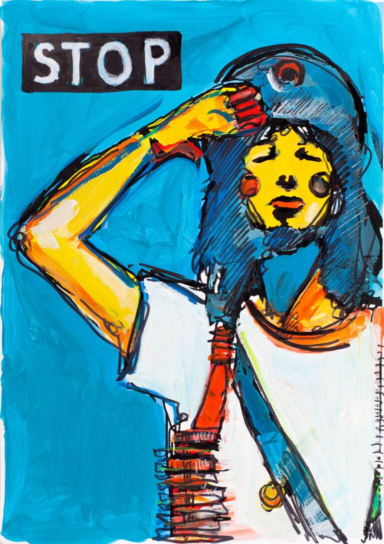 ilipetar-Tomislav_Say-it_Akril-na-platno_42x30cm_2014