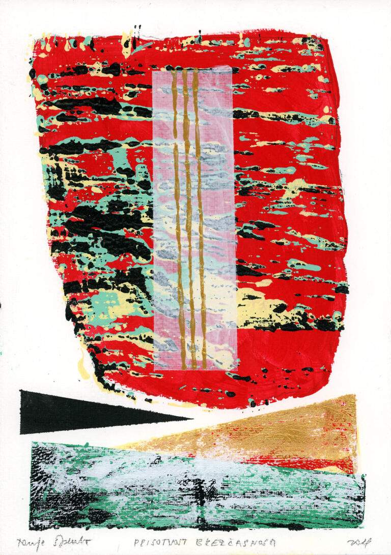 penko-Tanja_Prisotnost-brezcasnosti_kombinirana-tehnika_295x21_2018_190