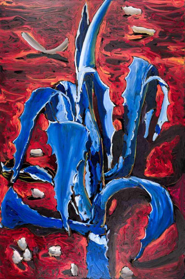 Sumonja-Bojan_Agava_olje-na-plosci_2004_120x80_