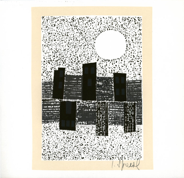 Spacal-Lojze_Notte-a-Pirano_monotipija_1960_21x15-5_