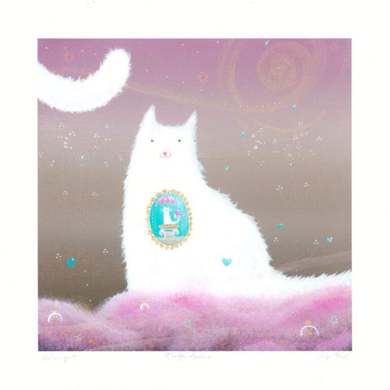 Stancic Zora_Fluffy dreams_Giclee_24x24cm