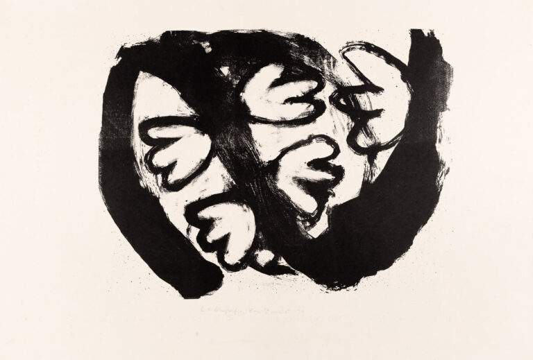 VA132_Stancic Zora_Brez naslova III_Litografija_1991_49x65cm_66x97-5cm_DSF9764