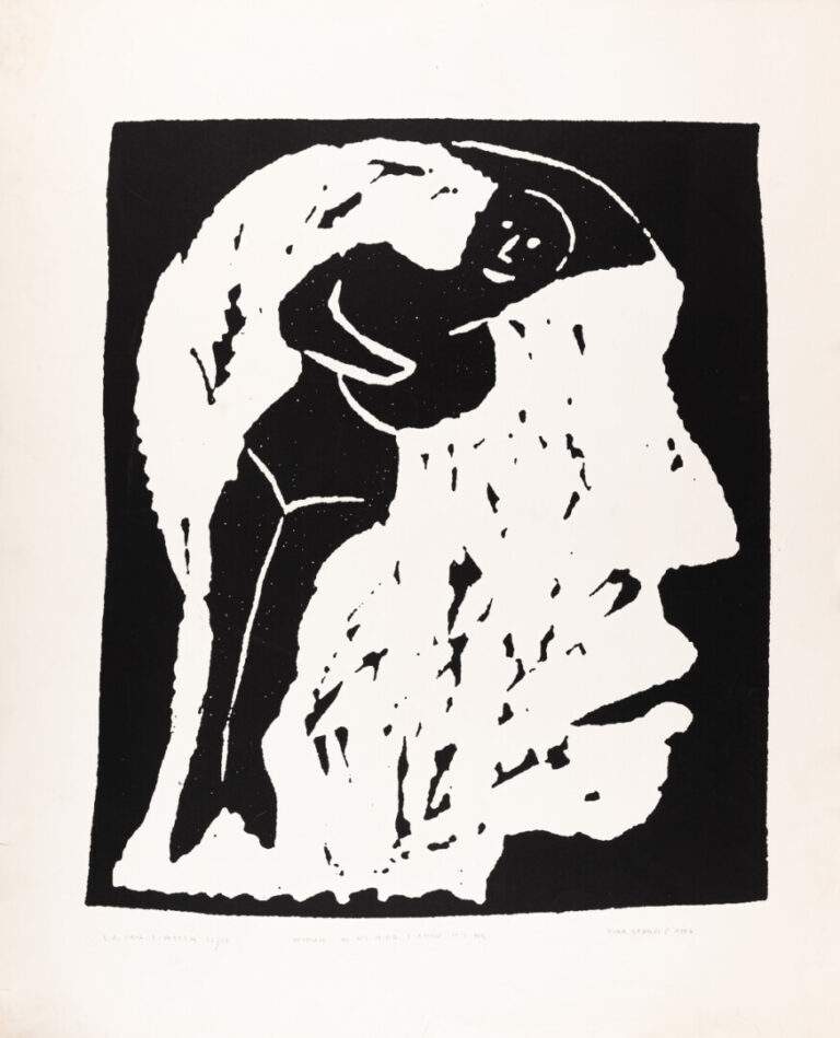 VA143_Stancic Zora_Woman in his mind- I know it is me_Sitotisk_1996_85x72cm_111x90cm_DSF9789