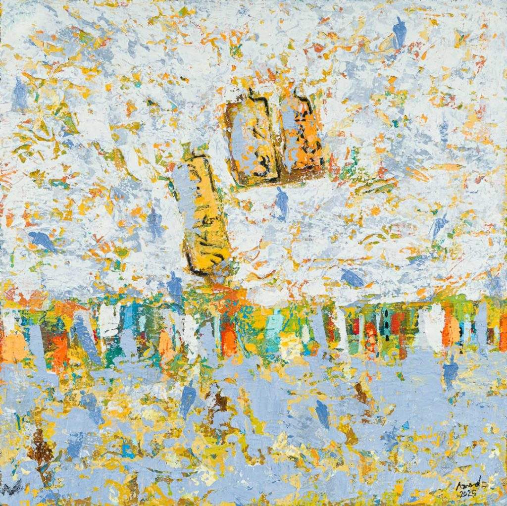 Karim Azad_BN II_Akril platno_60x80cm_2025_DSF6978