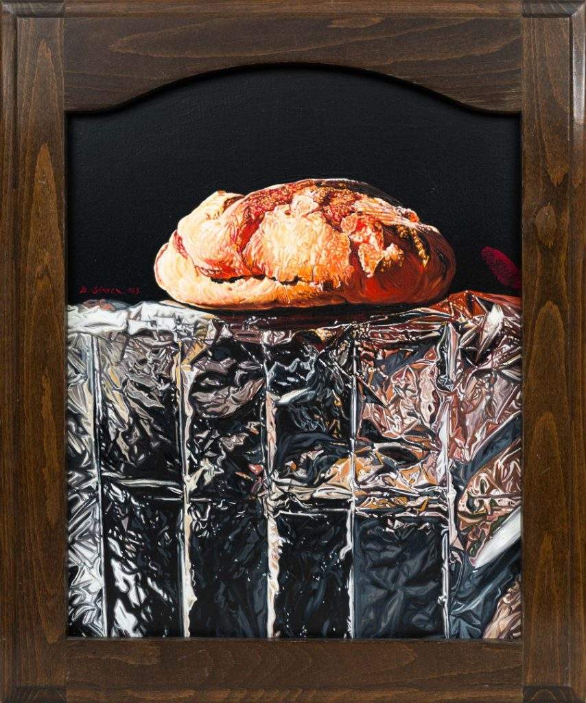 Slavec Darko_Hlebec in prt LXXXVI_Olje na kartonu_47x37-5cm_2025_DSF8570