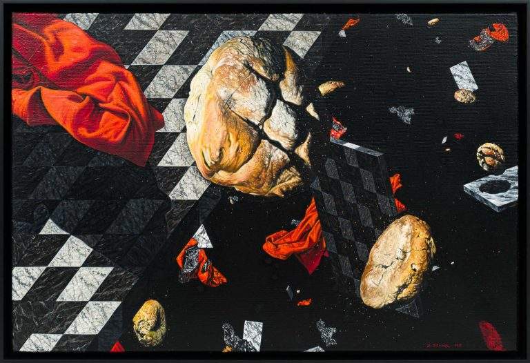 Slavec Darko_Praznina XVI_Olje na platno_40x60cm_2025_DSF8567