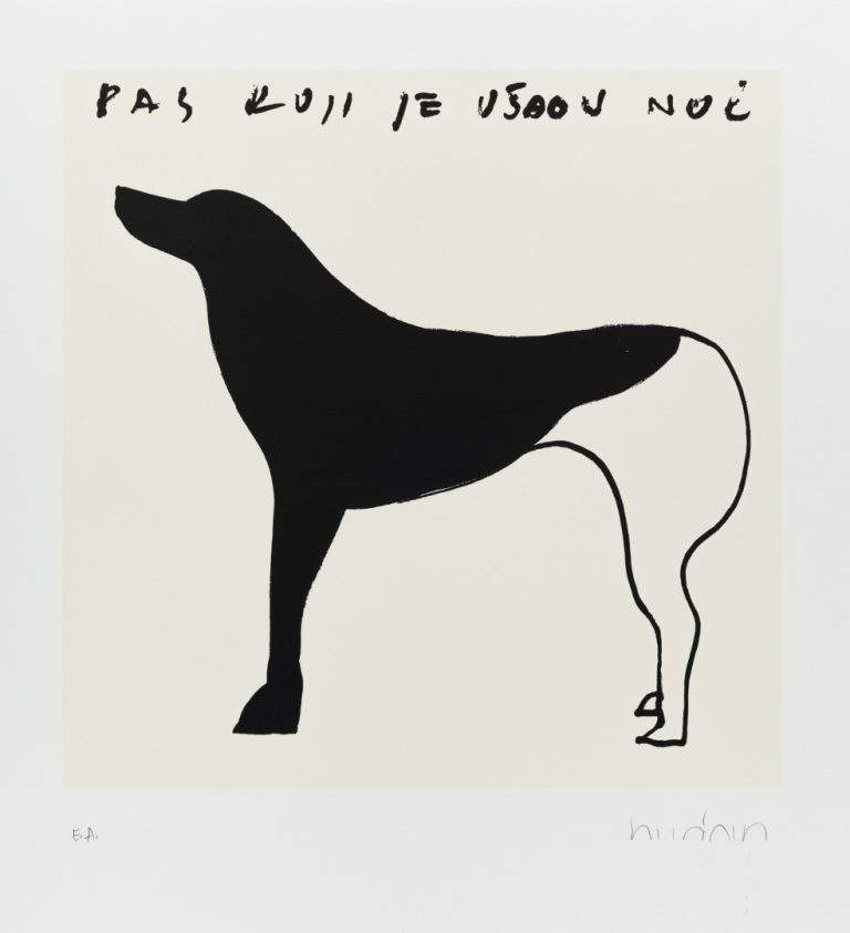 Bucan Boris_Dog who went into the night_49-5x55cm_Sitotisk_2012_DSF8743